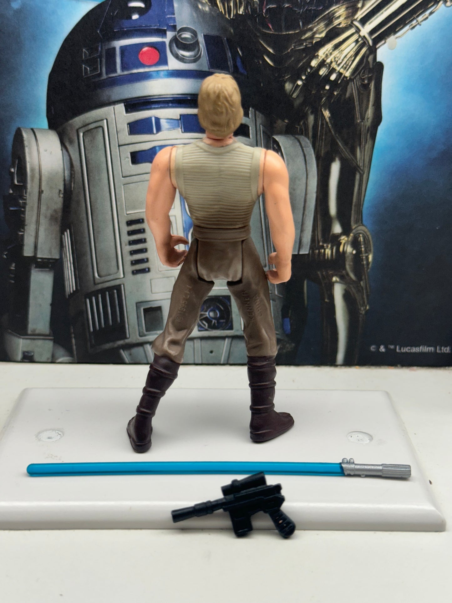 Star Wars POTF2 Empire Strikes Back Luke Skywalker in Degoba Fatigues