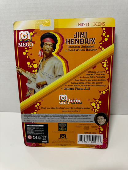Jimi Hendrix Music Icons 8” Mego 6571/10000