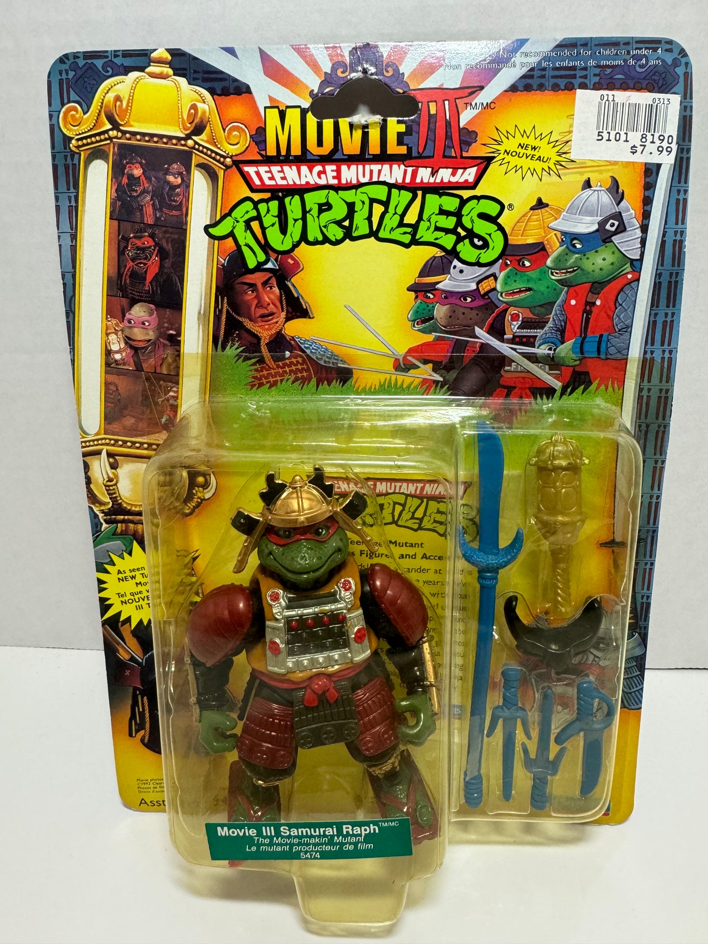 Teenage Mutant Ninja Turtles Movie III Samurai Raph