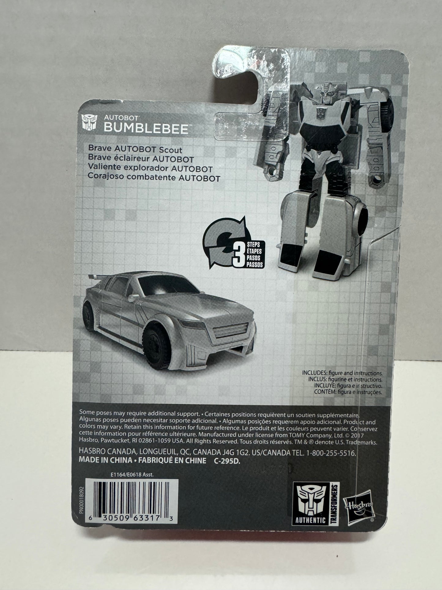 Transformers Autobot Bumblebee 4”