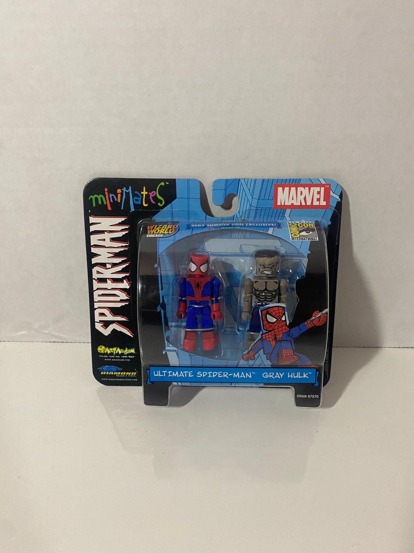 Minimates Ultimate Spider-Man Grey Hulk
